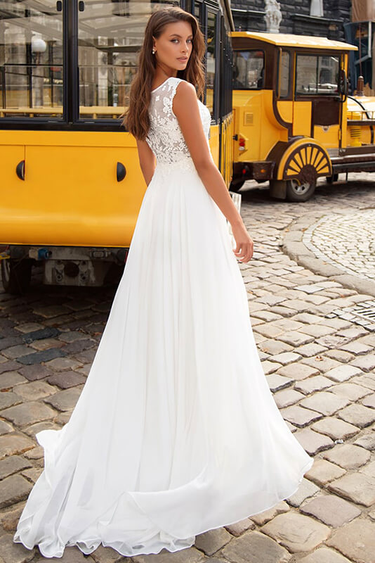 Robe de mariée bohème à Strasbourg