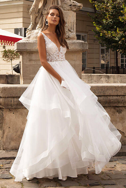 Robe de mariée princesse à Strasbourg