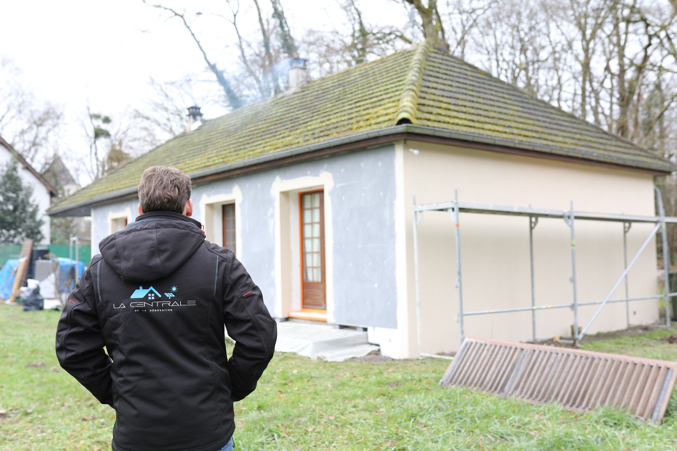 Travaux de rénovation de façade