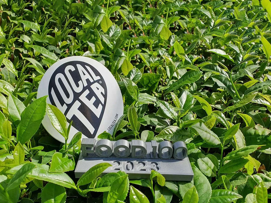 LocalTea award in theebladeren