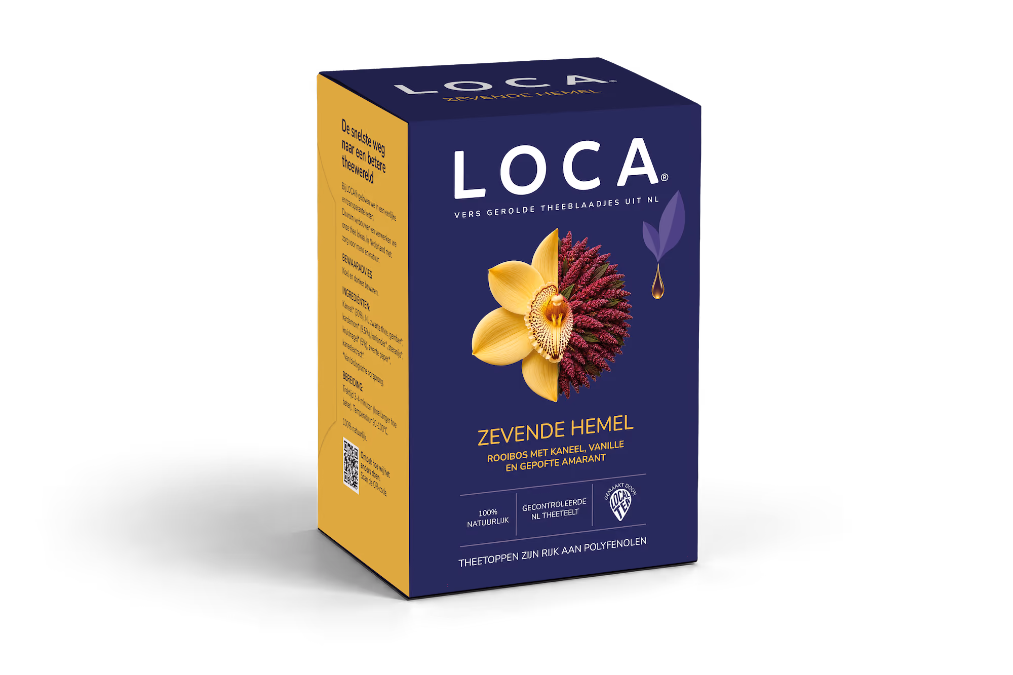 Verpakking van LOCA Zevende Hemel thee