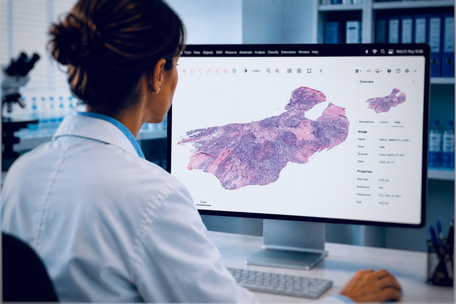 Path Slides Transfer Real-world data for life sciences R&D | Aigora
