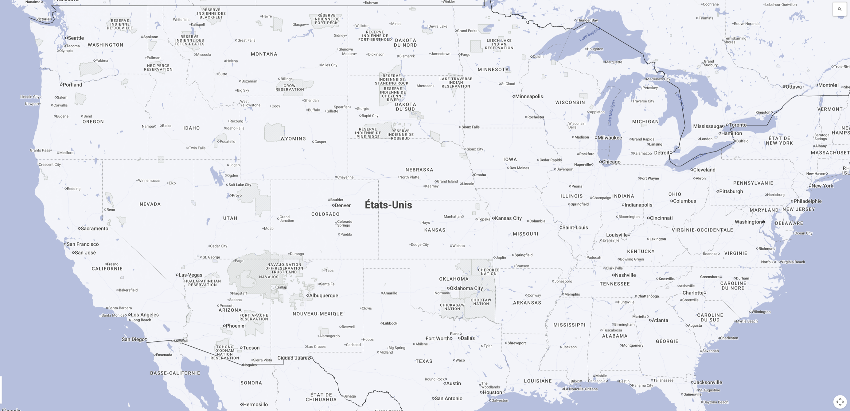 World map of Wandercraft Walk centers and partner clinics