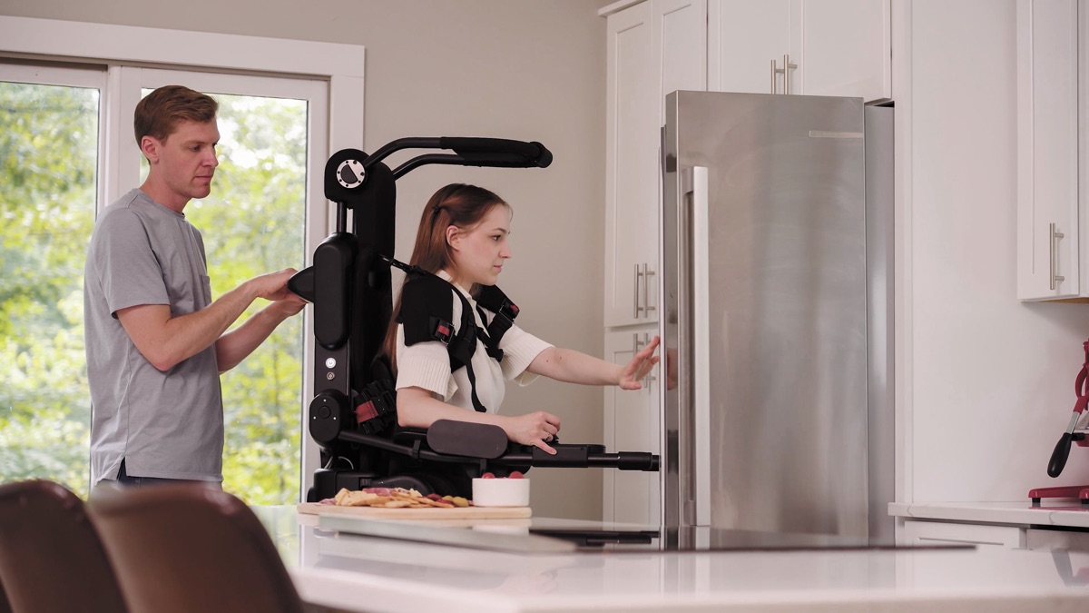 Eve personal exoskeleton in everyday life