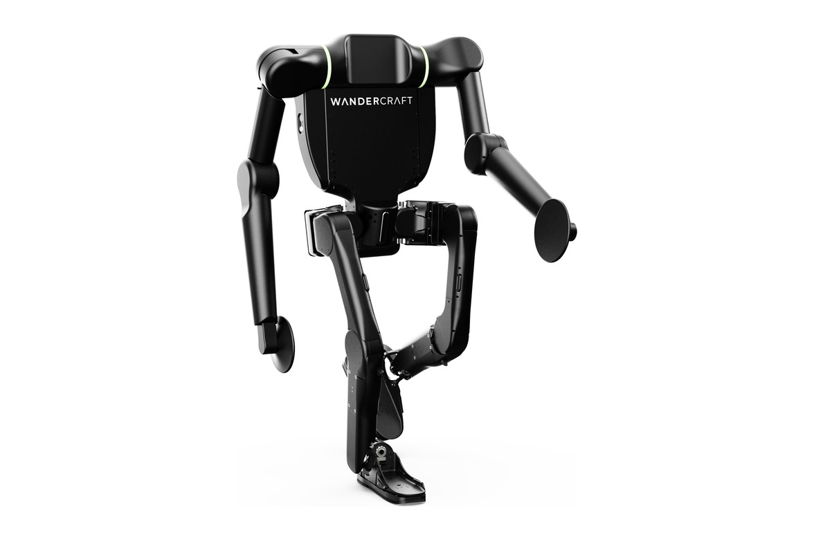 Calvin-40 humanoid robot, studio view