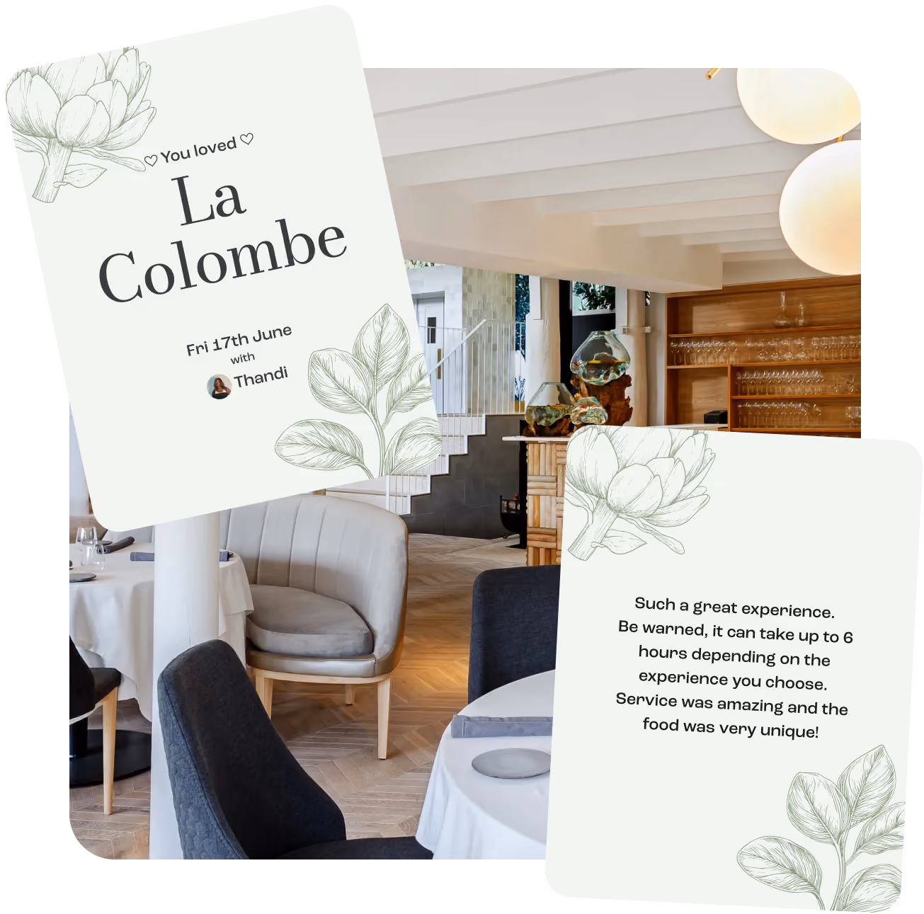 Review for La Columbe