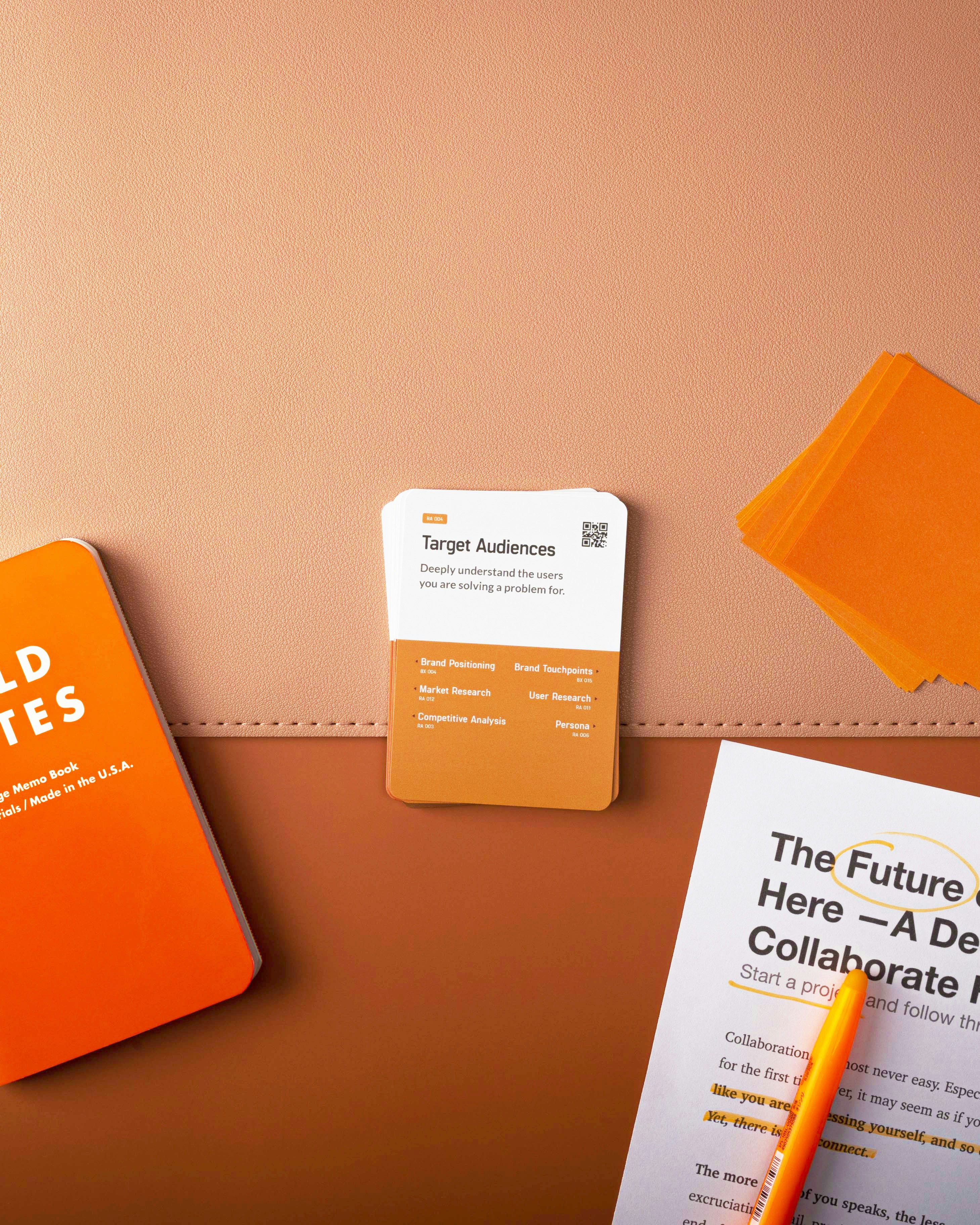 orange und braun