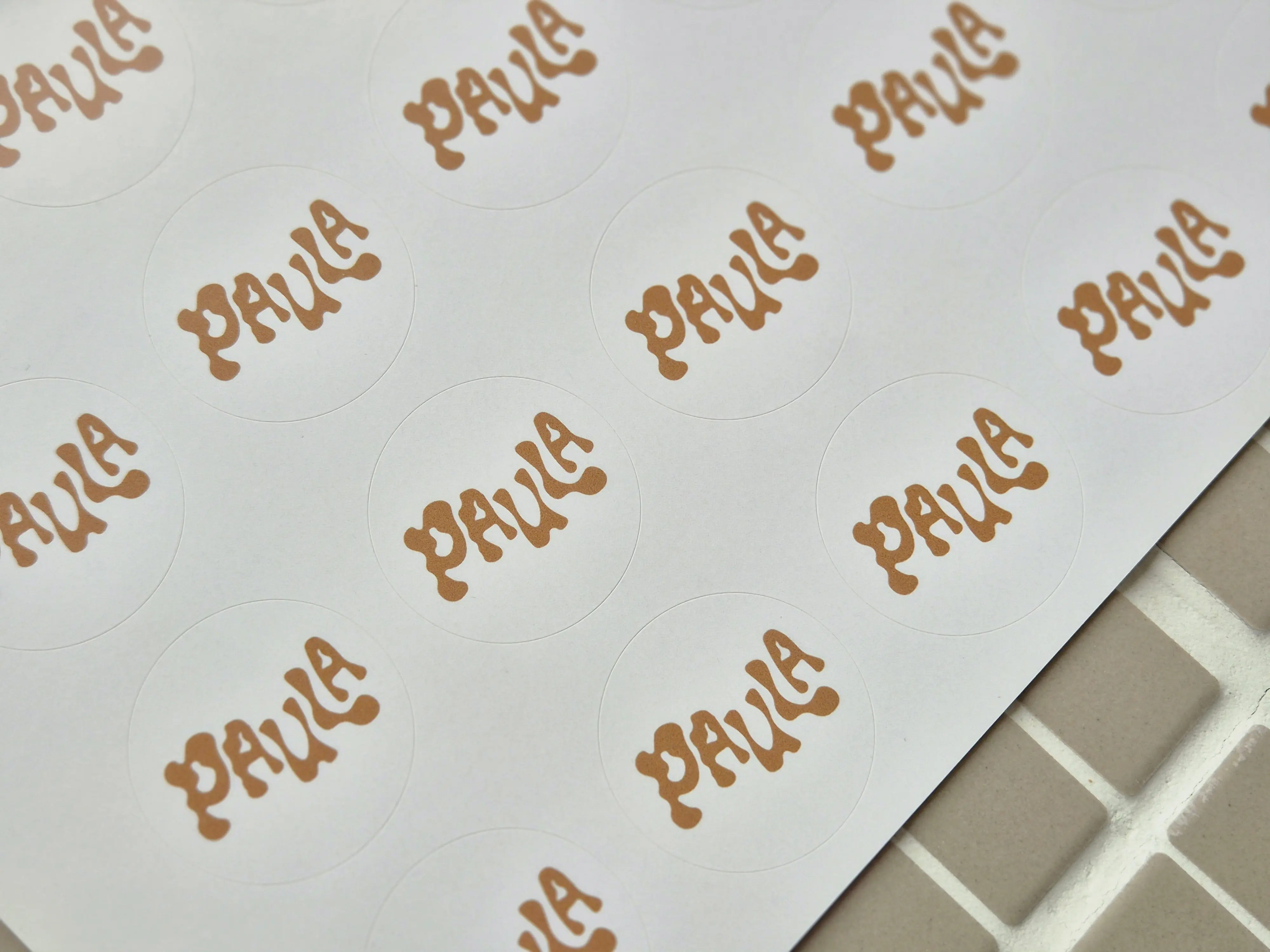 Paula Korut sticker design by Karamell