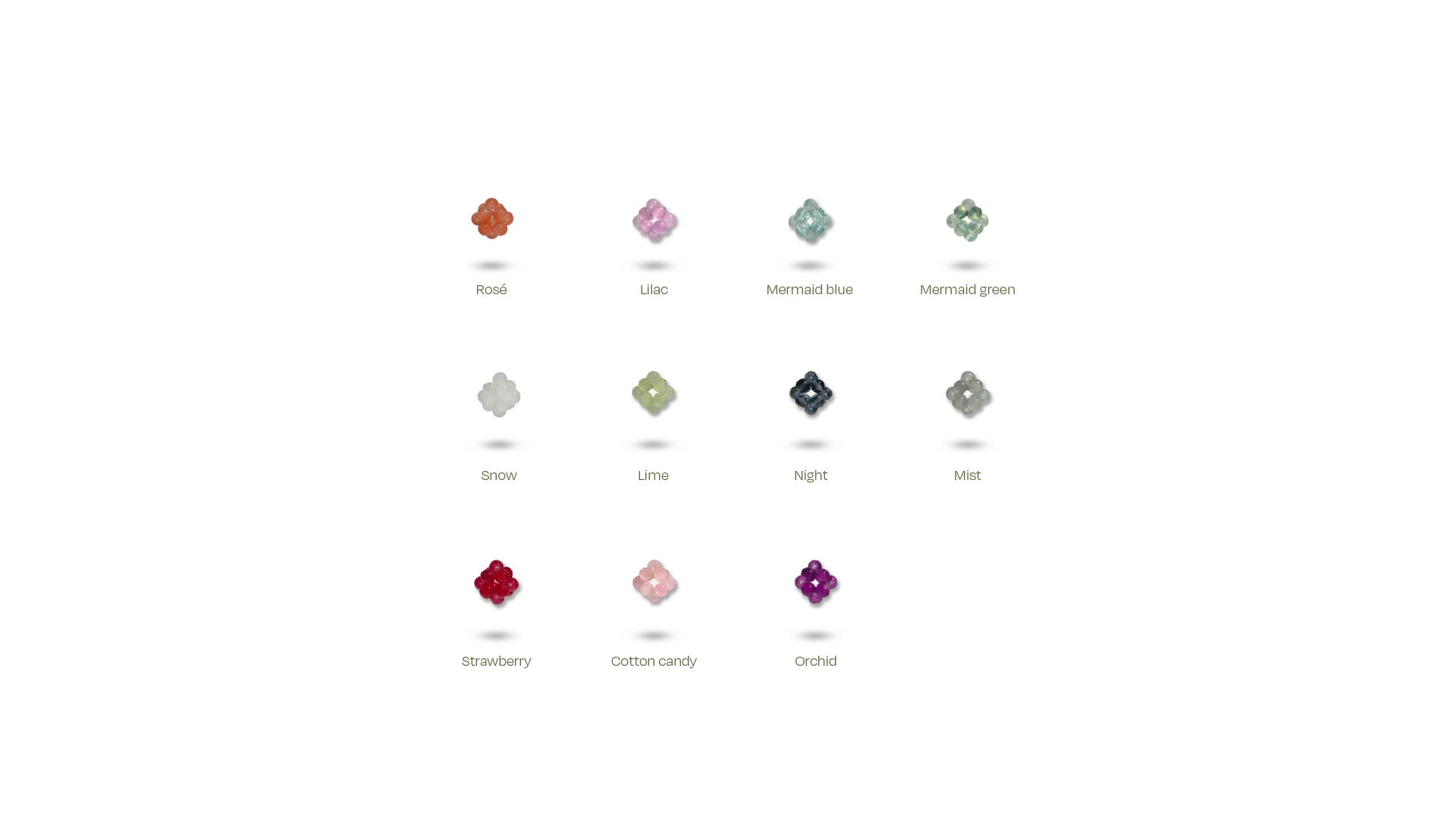 Image of Paula Korut products on webshop by Karamell