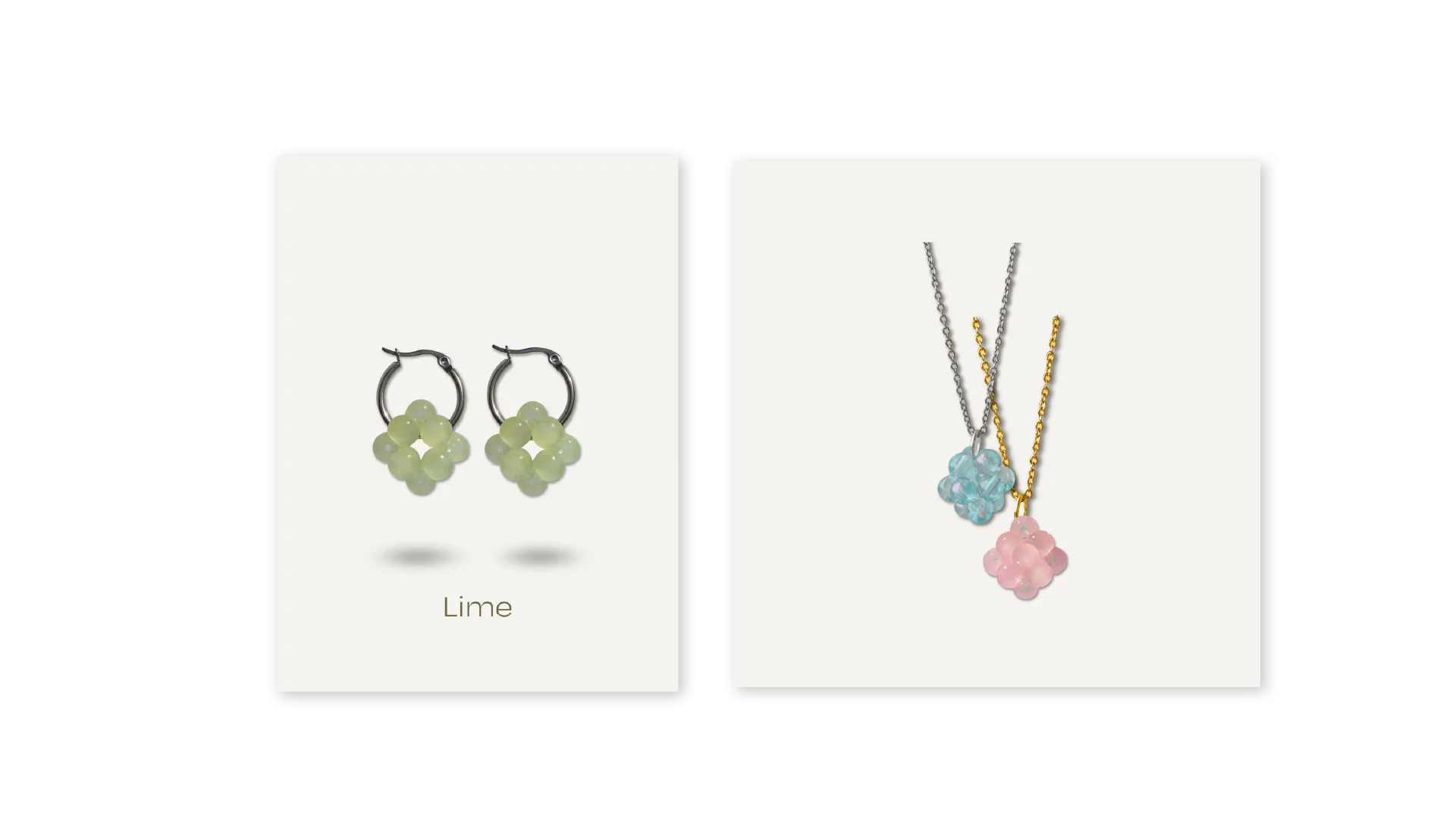 Product images of Paula Korut webshop by Karamell