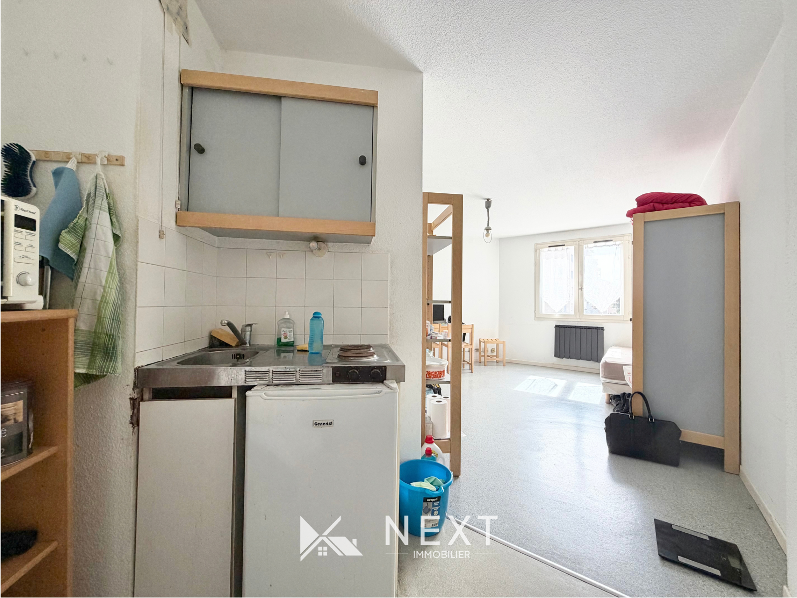 GRENOBLE VALLIER-CATANE | T1 BIS DE 27 M2 VENDU LOUÉ - 27 m² - Grenoble - 34 — photo 5