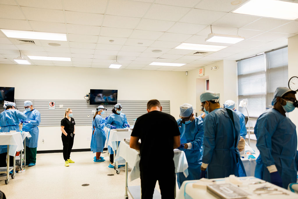 Doctors at a CIA Implants course.