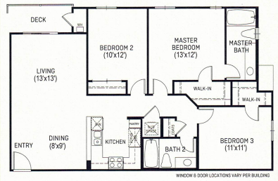 3BD, 2BTH A