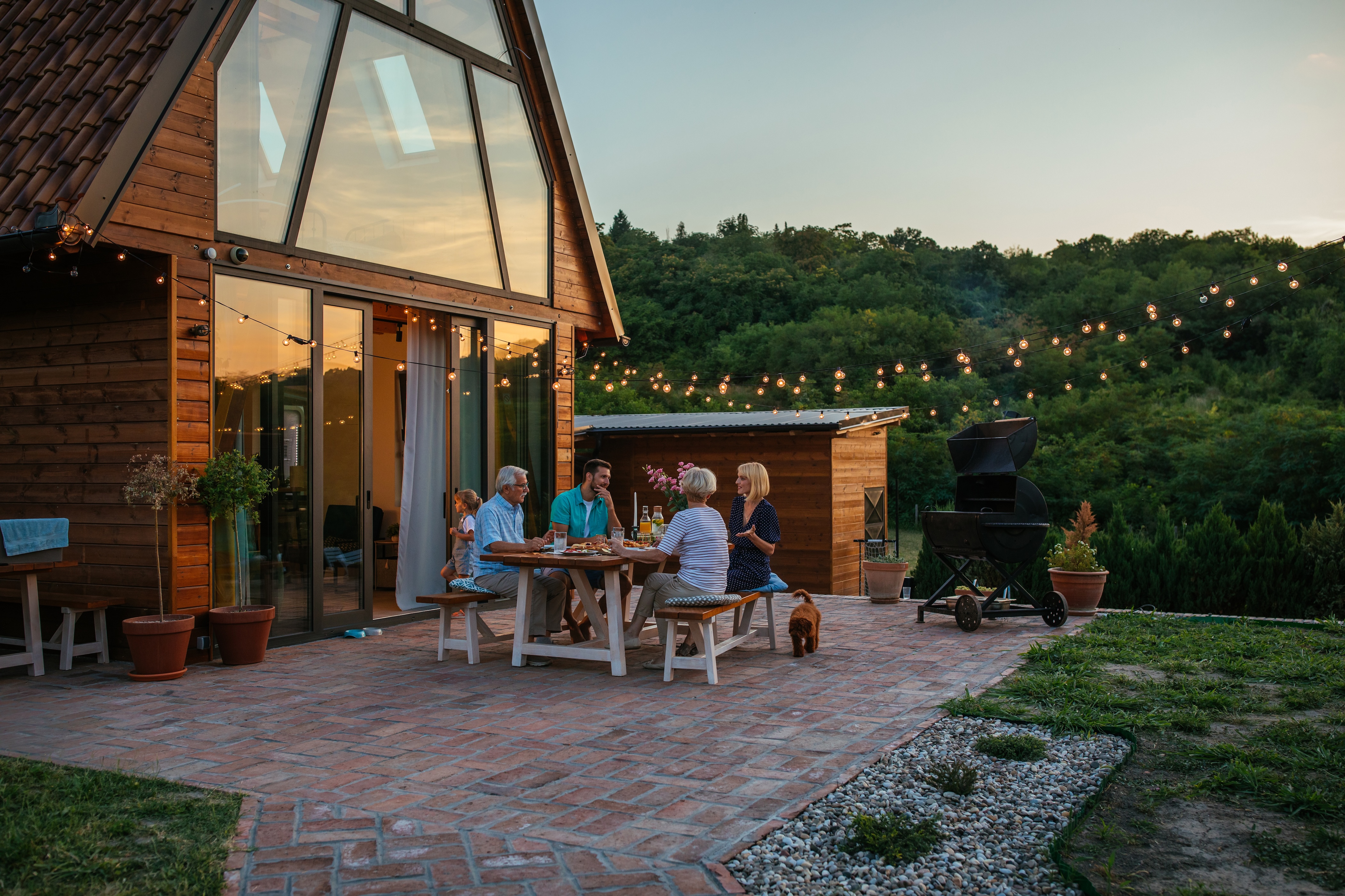 Backyard Stock Image