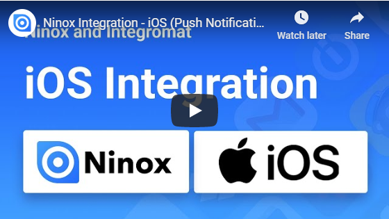 Ninox Integration - iOS (Push Notifications)