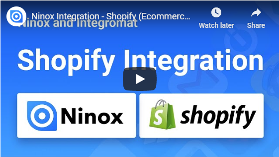 Ninox Integration - Shopify (Ecommerce platform)