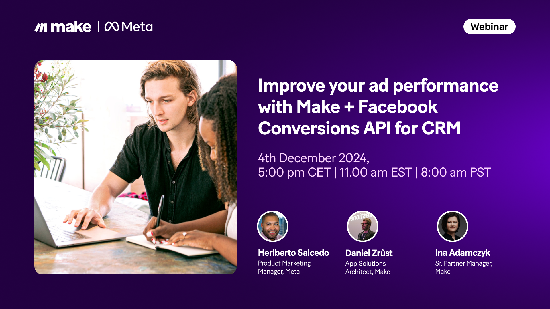 Improve ad performance with Make and Facebook Conversion API for CRM