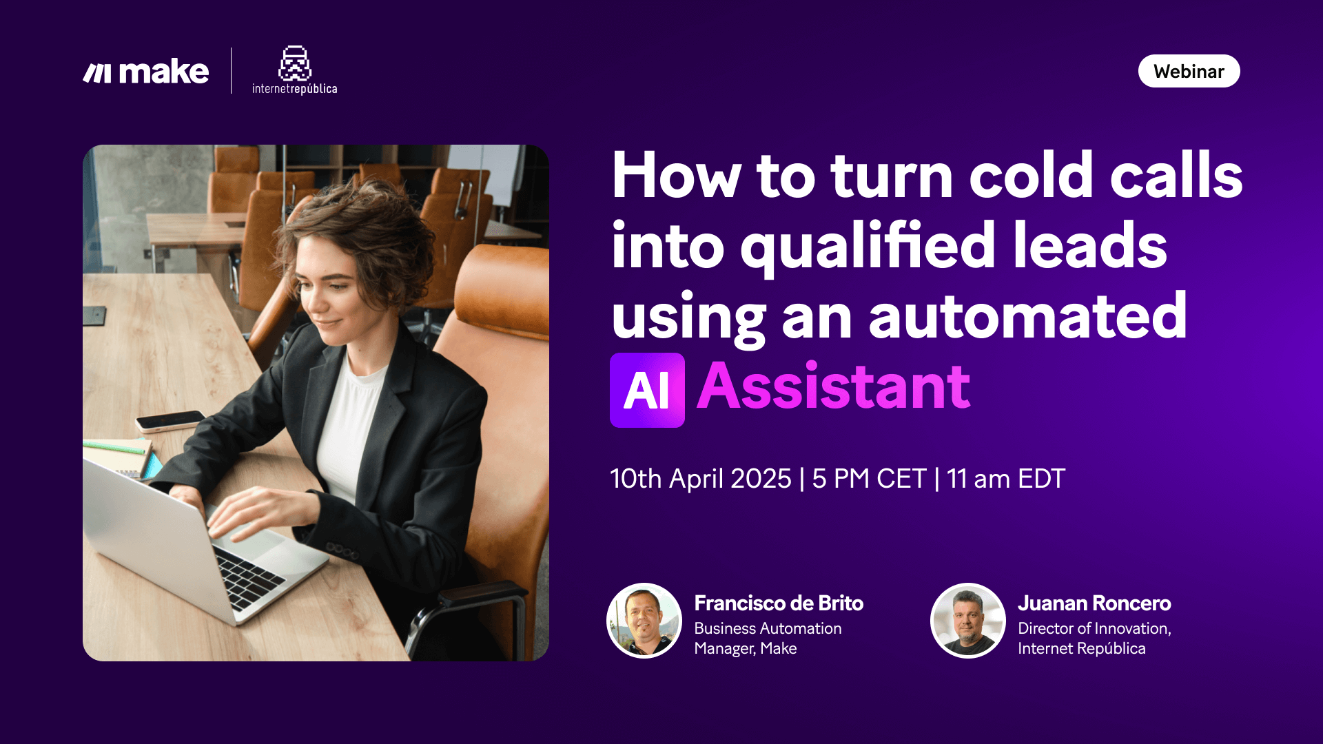 qualified leads using an automated AI assistant