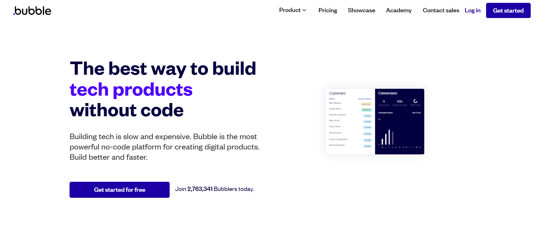 no code bubble