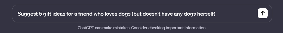 ChatGPT prompt