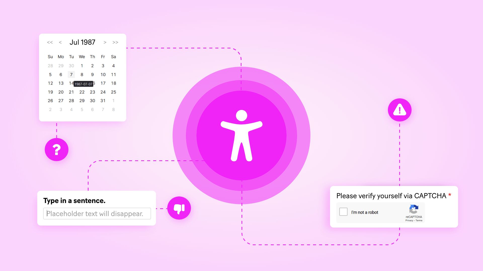 Accessibility for web forms