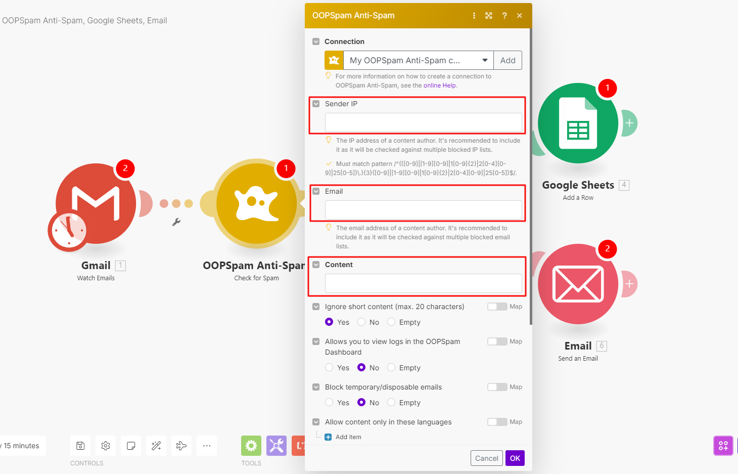 How to automate spam-free customer interactions with OOPSpam