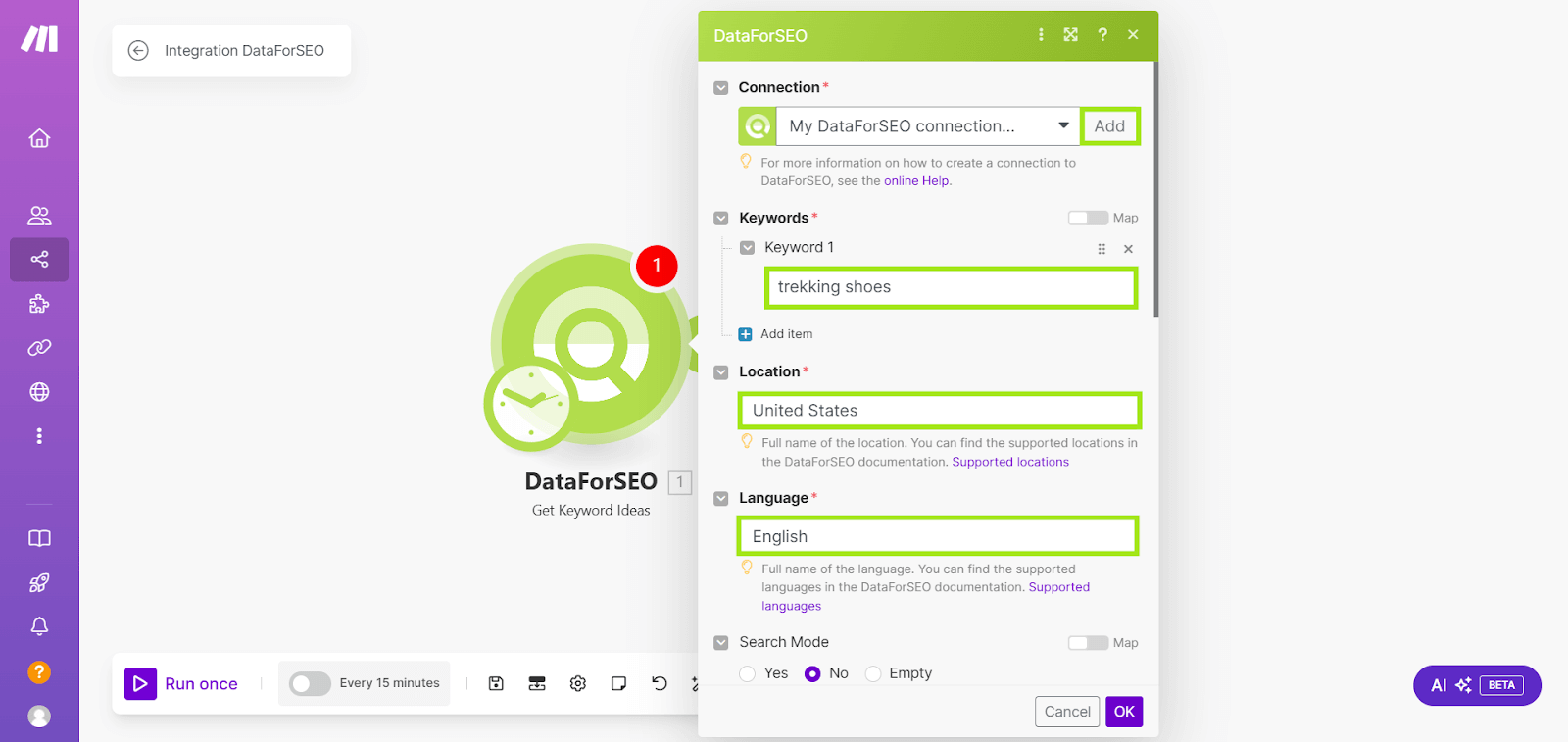 keyword automation 2