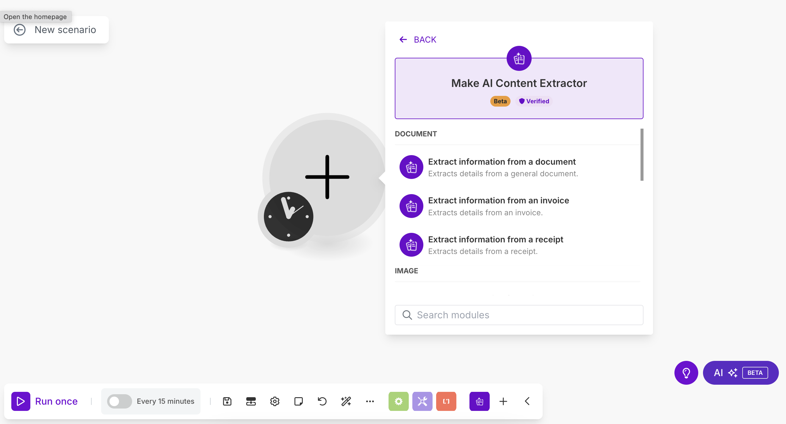 Add a module