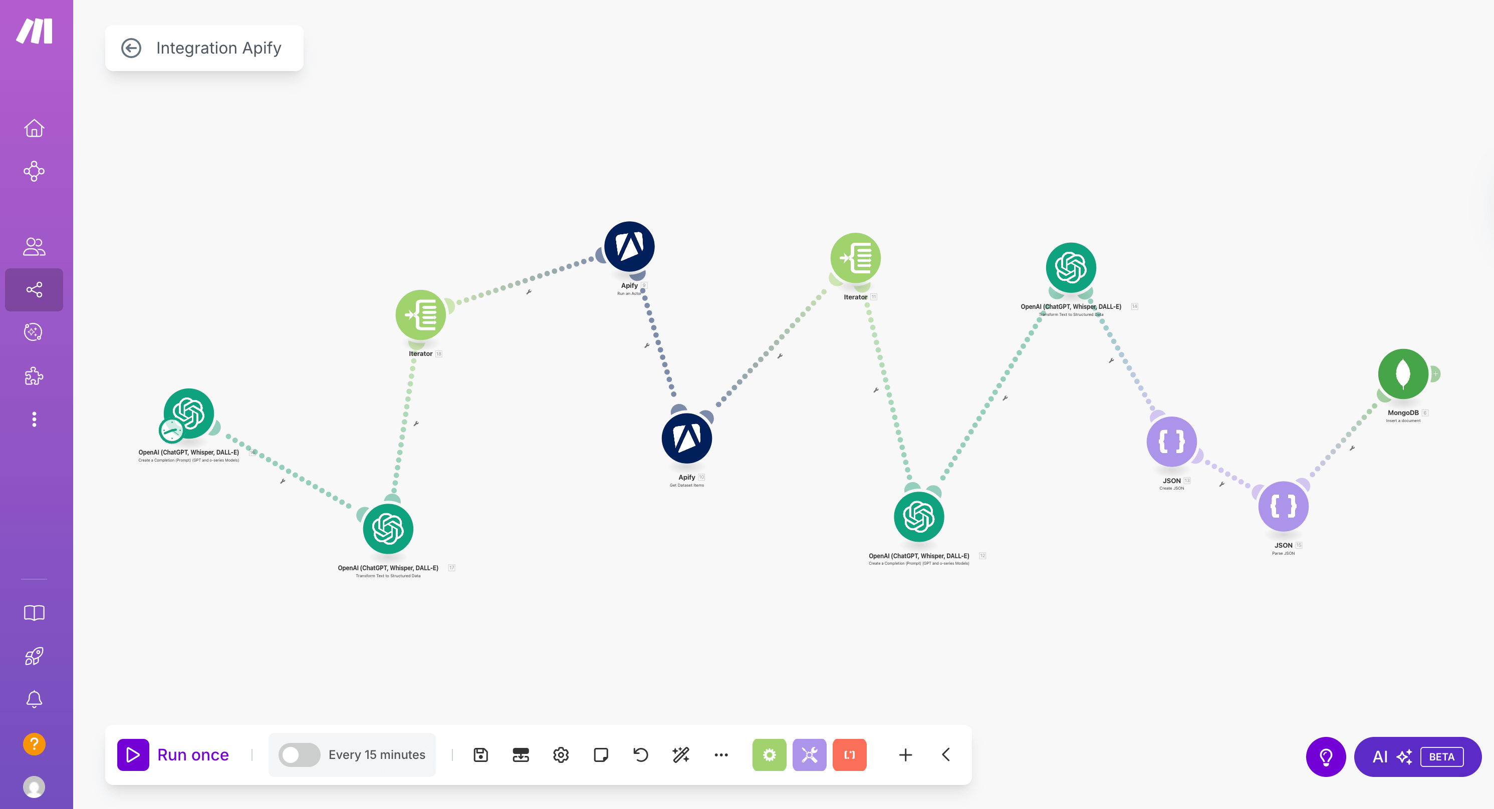 Hasan micro saas grid make scenario 1