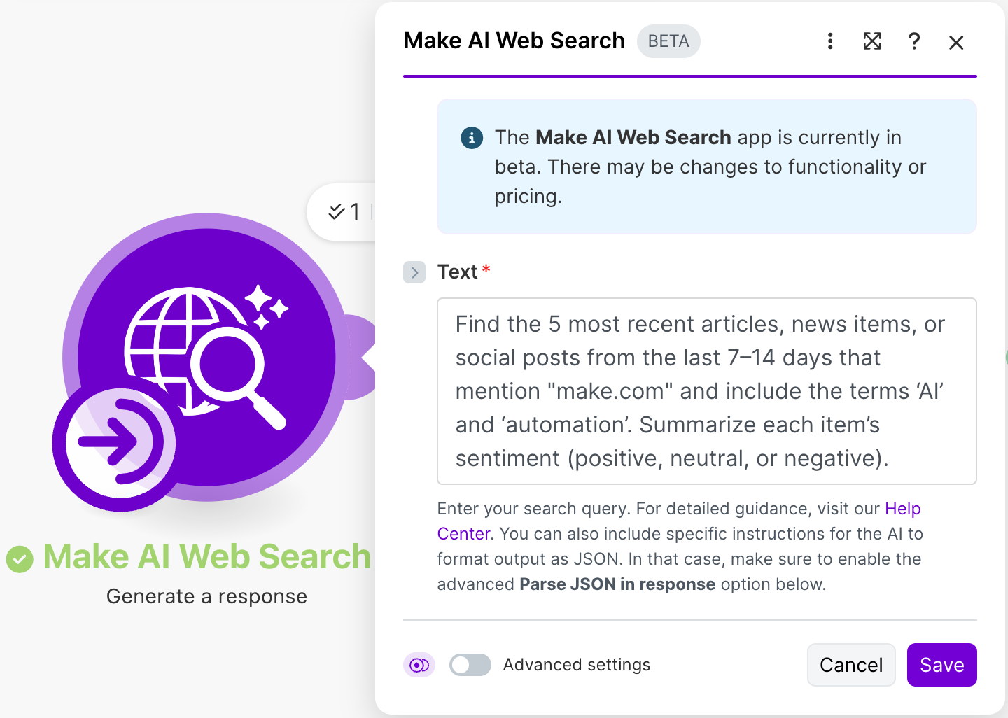 web search