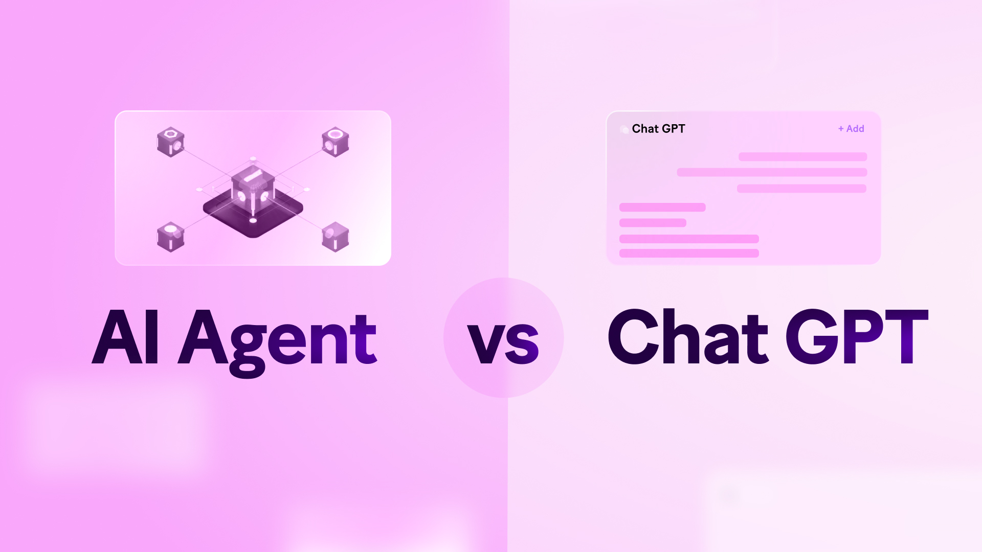 AI Agents vs ChatGPT