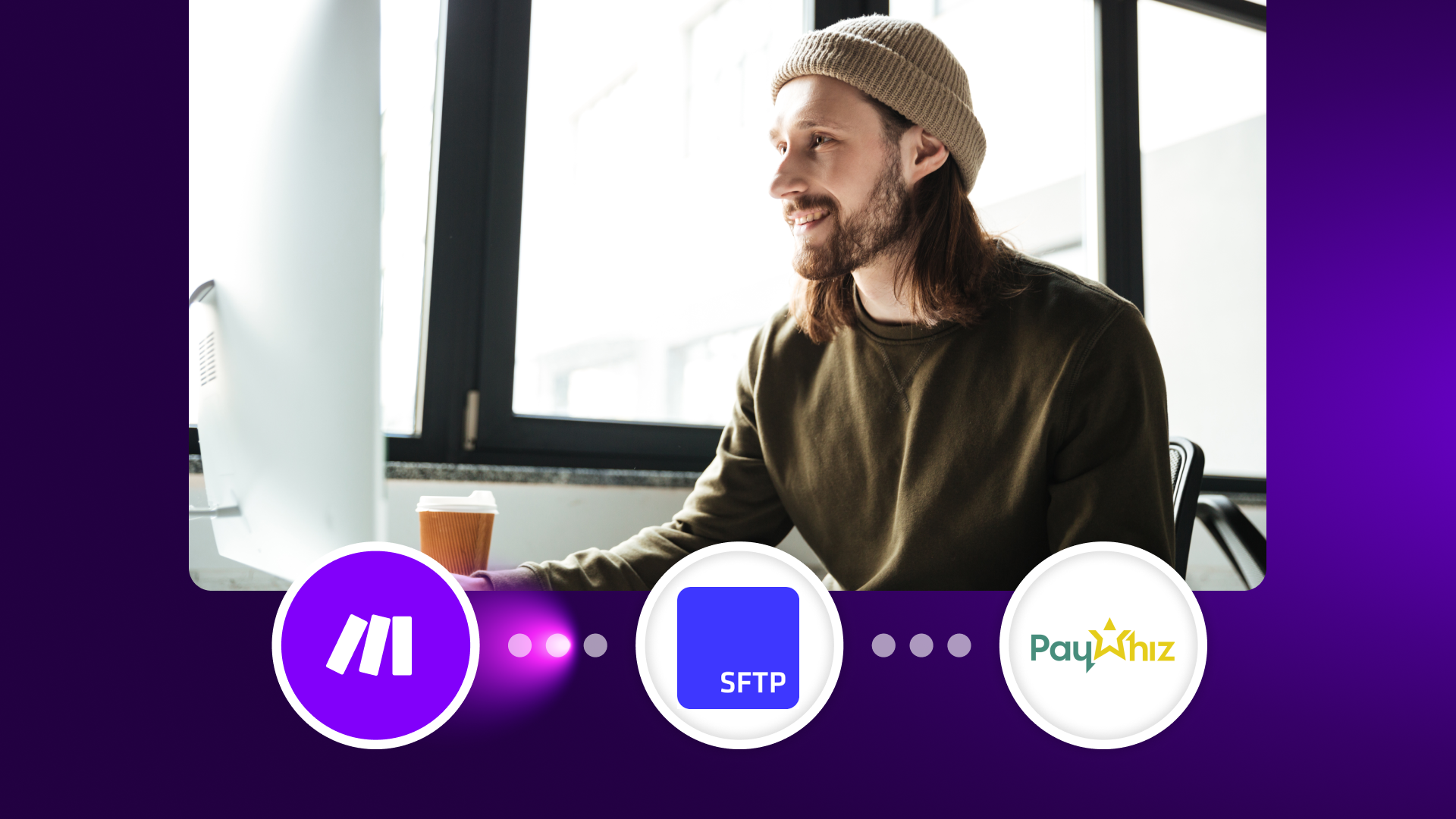 PayWhiz ensures 99.9% uptime and secures payroll data with Make and SFTP To Go