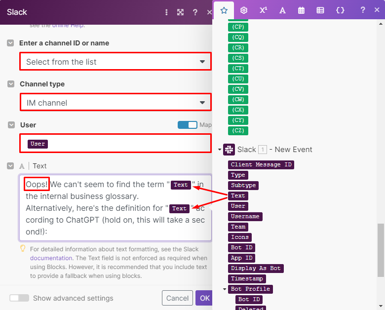 slack-create-a-message-module-configuration-bottom-route-1
