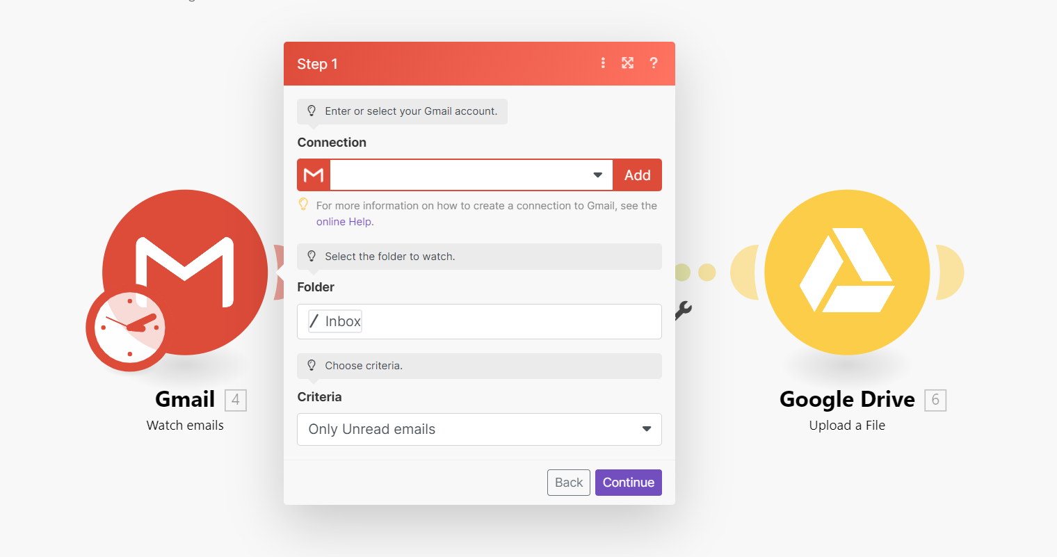 automatically save gmail attachments to google drive - 1