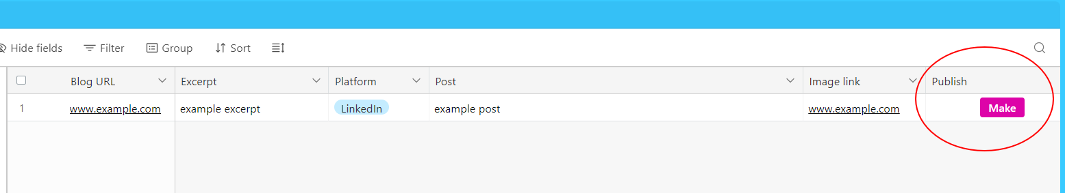 Airtable-publish-posts