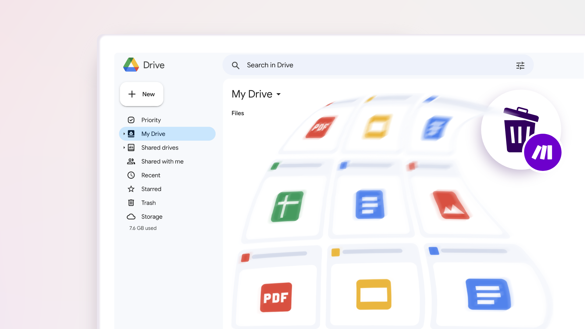 How to delete Google Drive files automatically