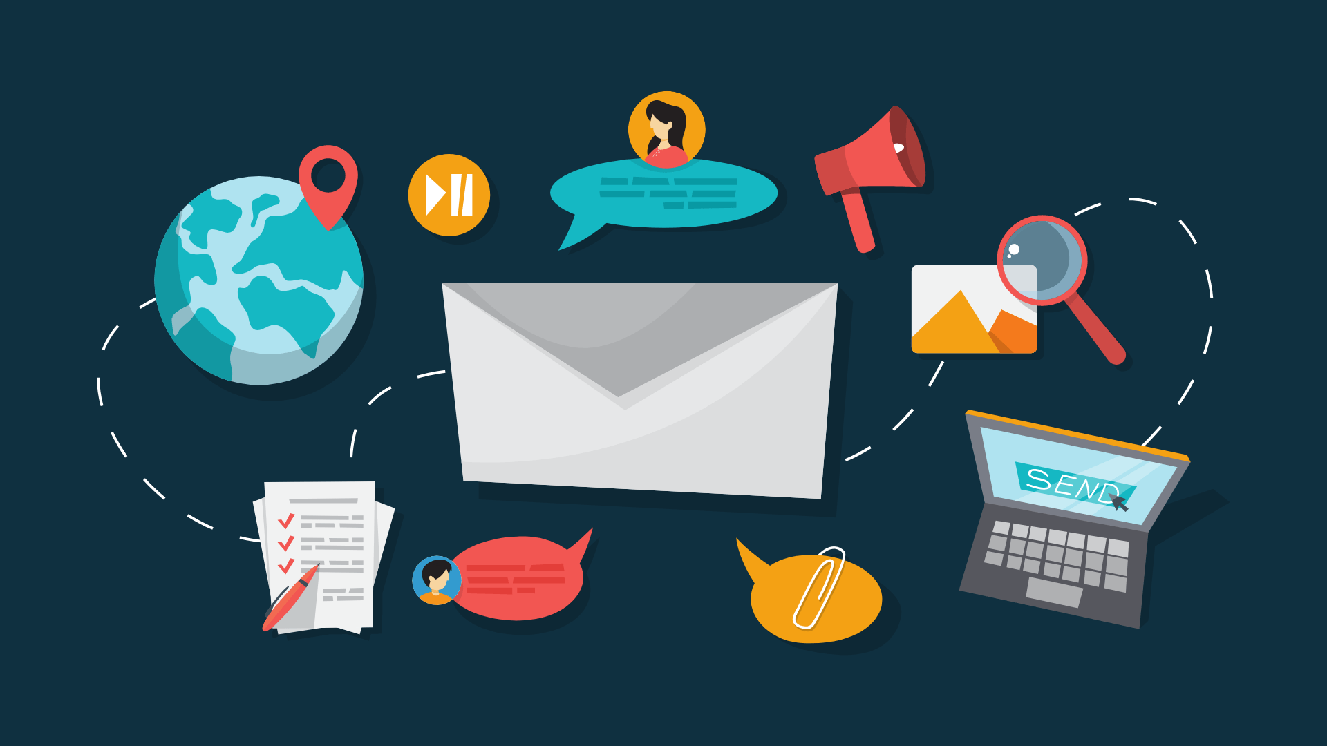 Email and notification automation process.