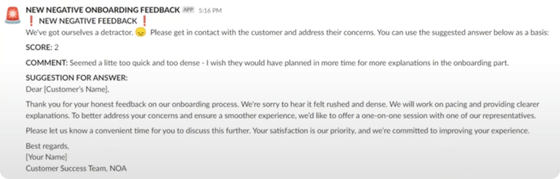 AI to automatically manage customer feedback 2