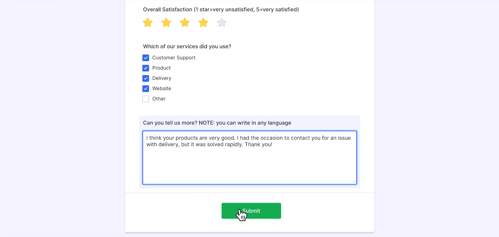UCV_AI feedback form manager_Form