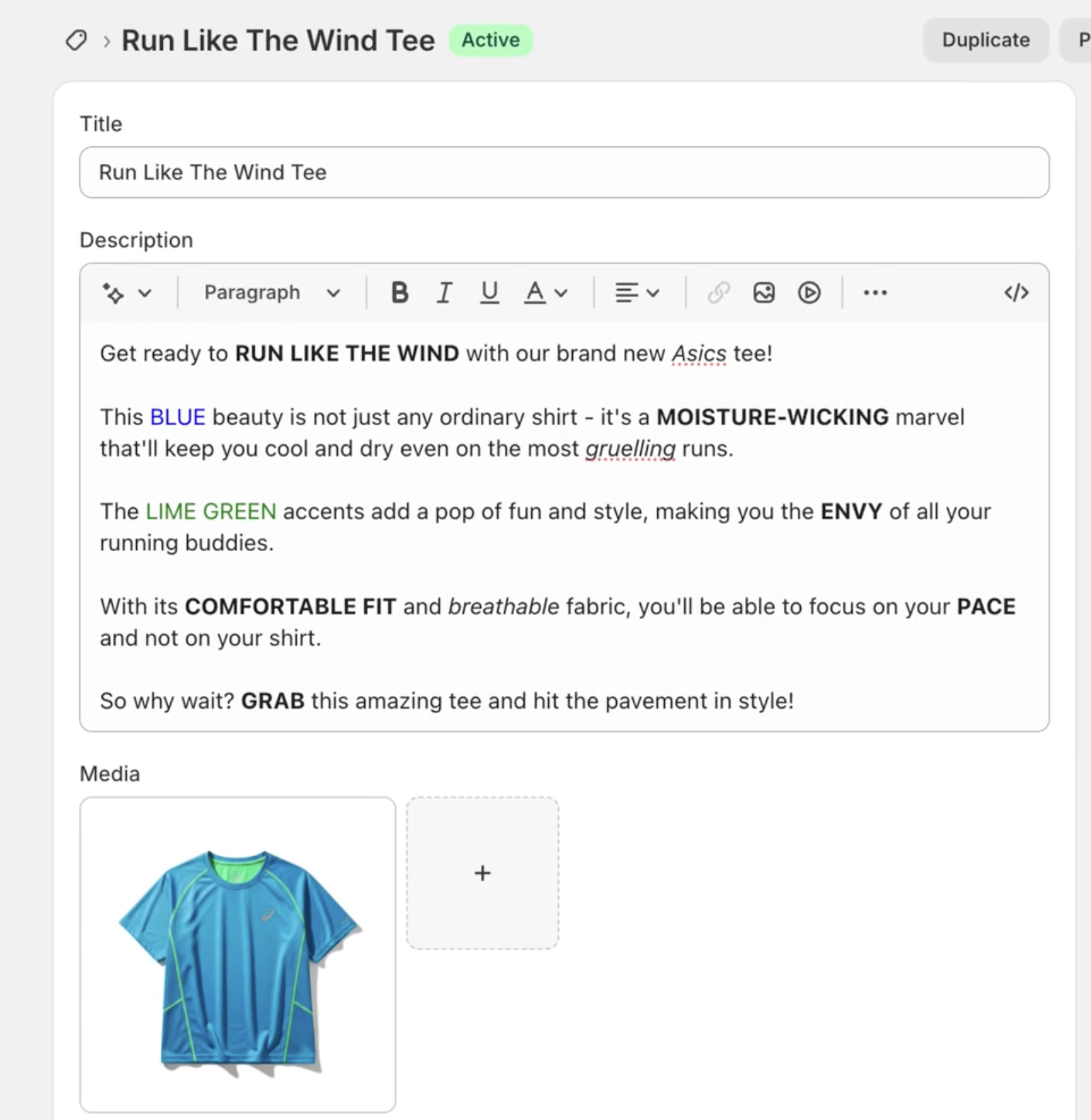 e-commerce screen 2