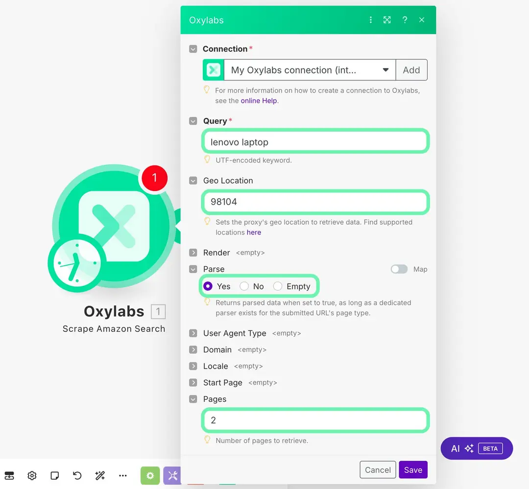 Oxylabs scenario 4