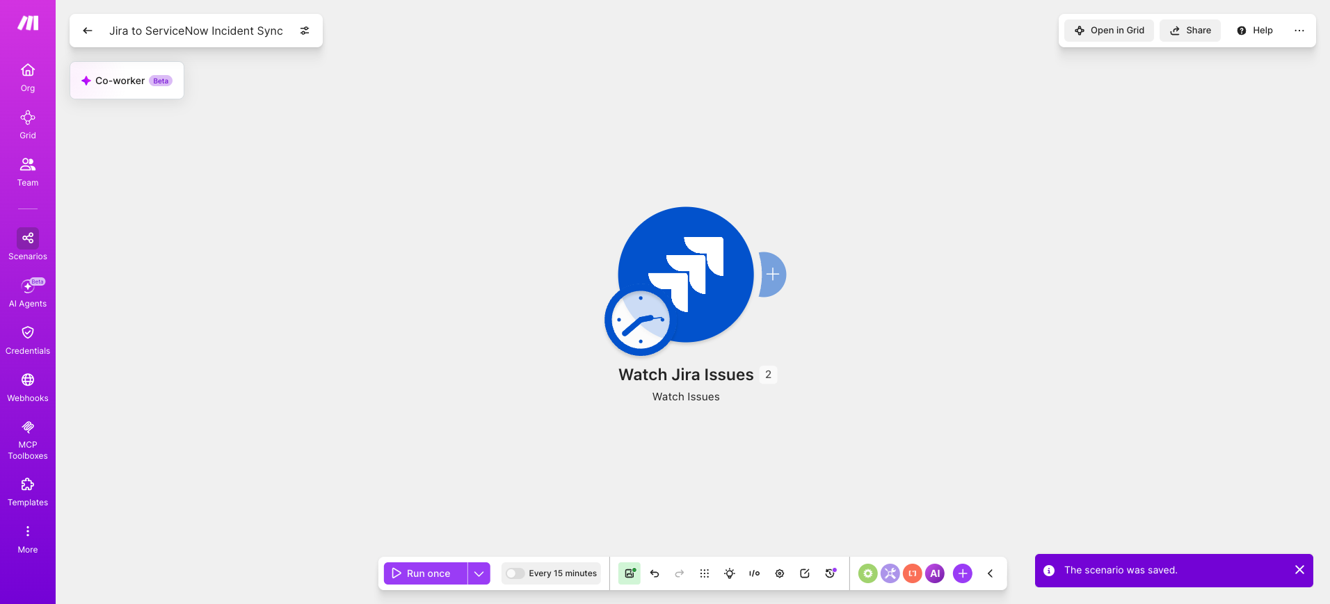 Integration-Jira-ServiceNow - Step 1