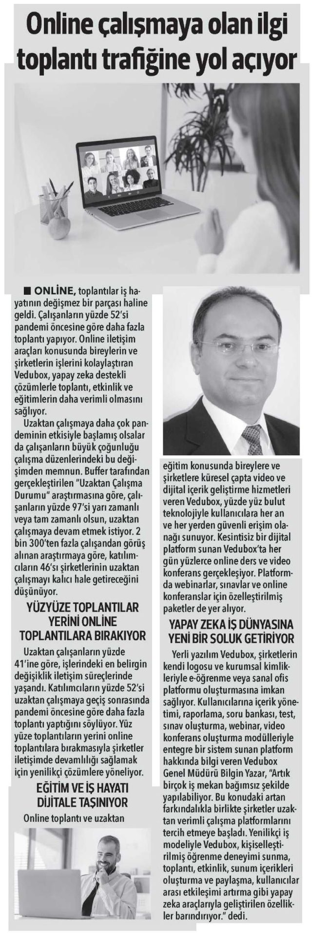 Online Çalışmaya Olan İlgi Toplantı Trafiğine Yol Açıyor - Ekonomik Çözüm