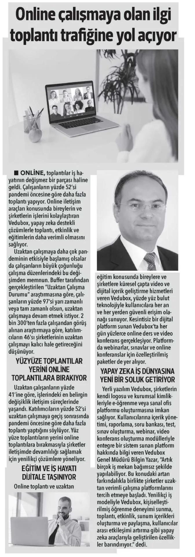 Online Çalışmaya Olan İlgi Toplantı Trafiğine Yol Açıyor - Ekonomik Çözüm