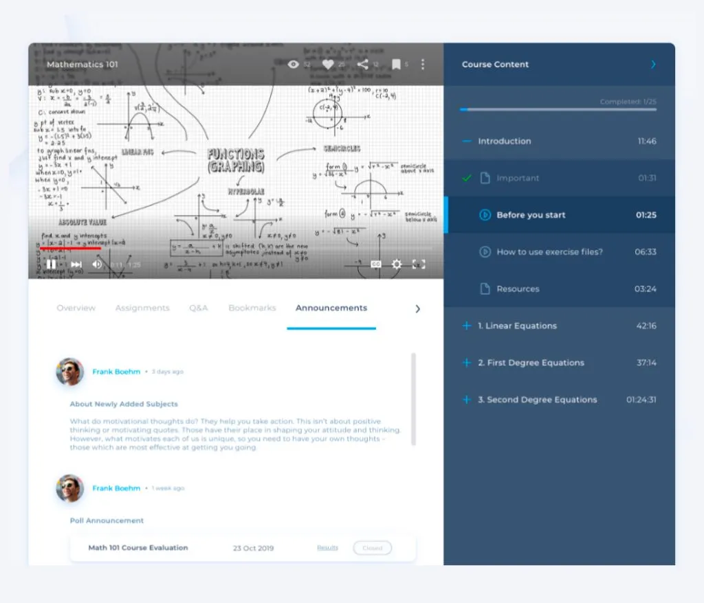 Vedubox training sharing screen