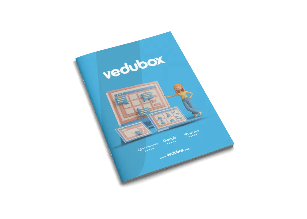 Vedubox Kurslar broşür kapağı