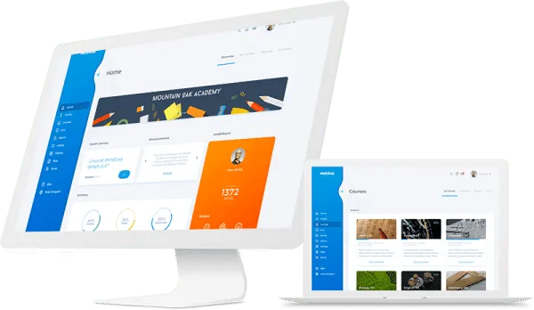 Vedubox platform on desktop and laptop computers