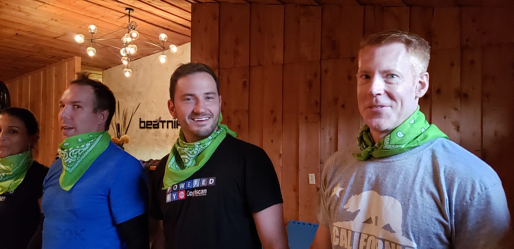 Team Green at Cogiscan Global Team Week 2019