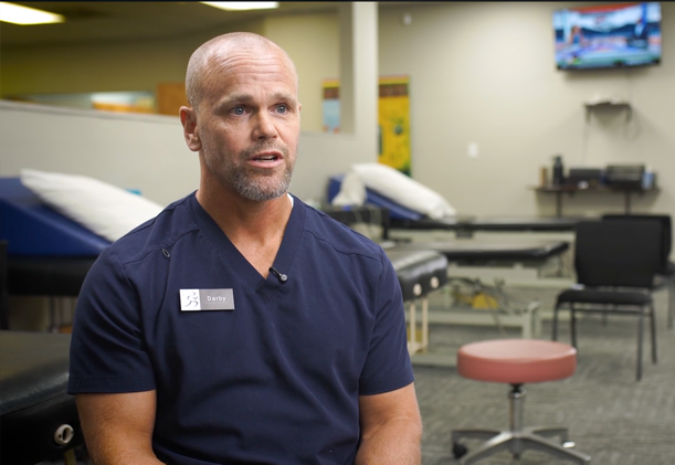 Play The Heart Behind Innovative Spine Rehab Video