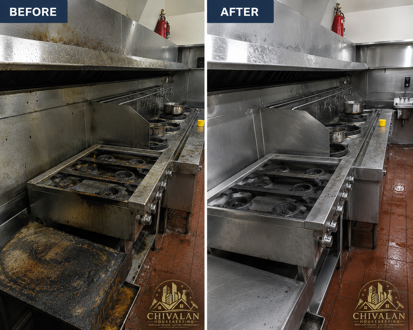 Restauran Kitchen Cleaning